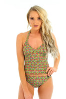Red Toucan tan through tankini top from Lifestyles Direct.